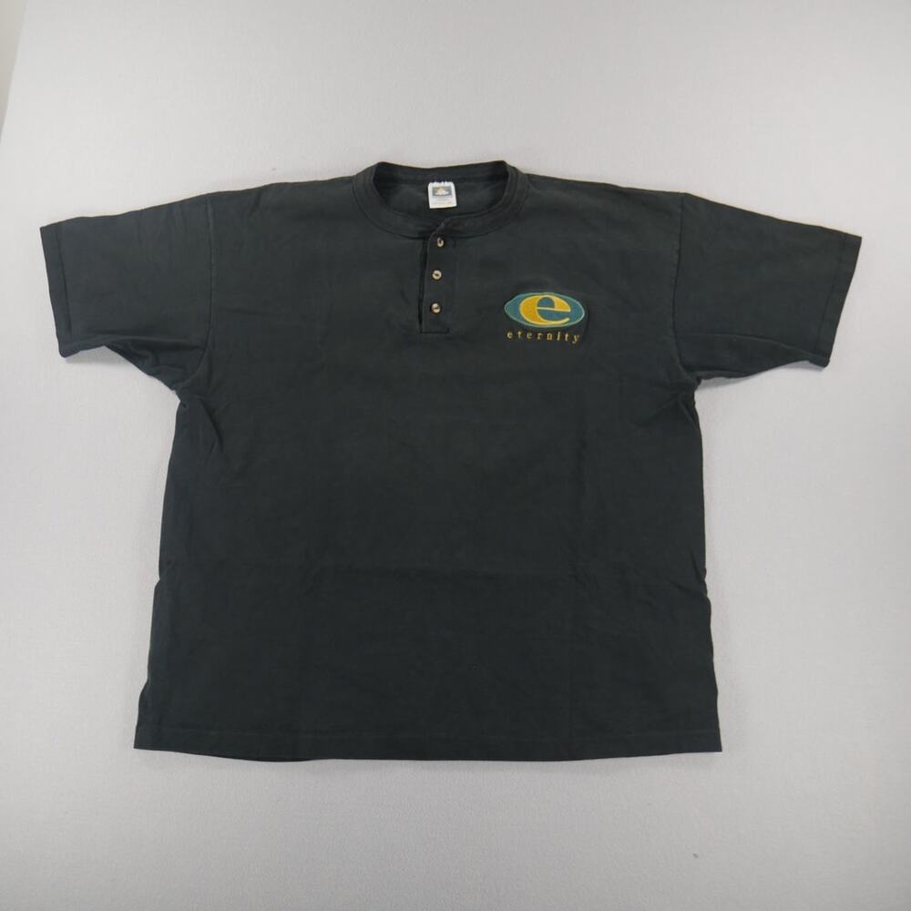 Vintage 90s Cotton Deluxe Eternity Single Stitch Made In USA Size XL Christian